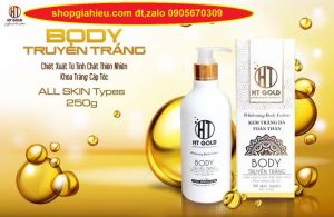 ht gold body truyền trắng chiết xuất từ tinh chất thiên nhiên khóa trắng cấp tốc all skin types 250g