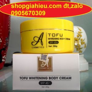 A cosmetics tofu whitening bodycream 250g hàng chính hãng loại 1mỹ phẩm phương anh
