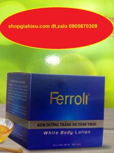 ferroli kem dưỡng trắng da toàn thân 120g
